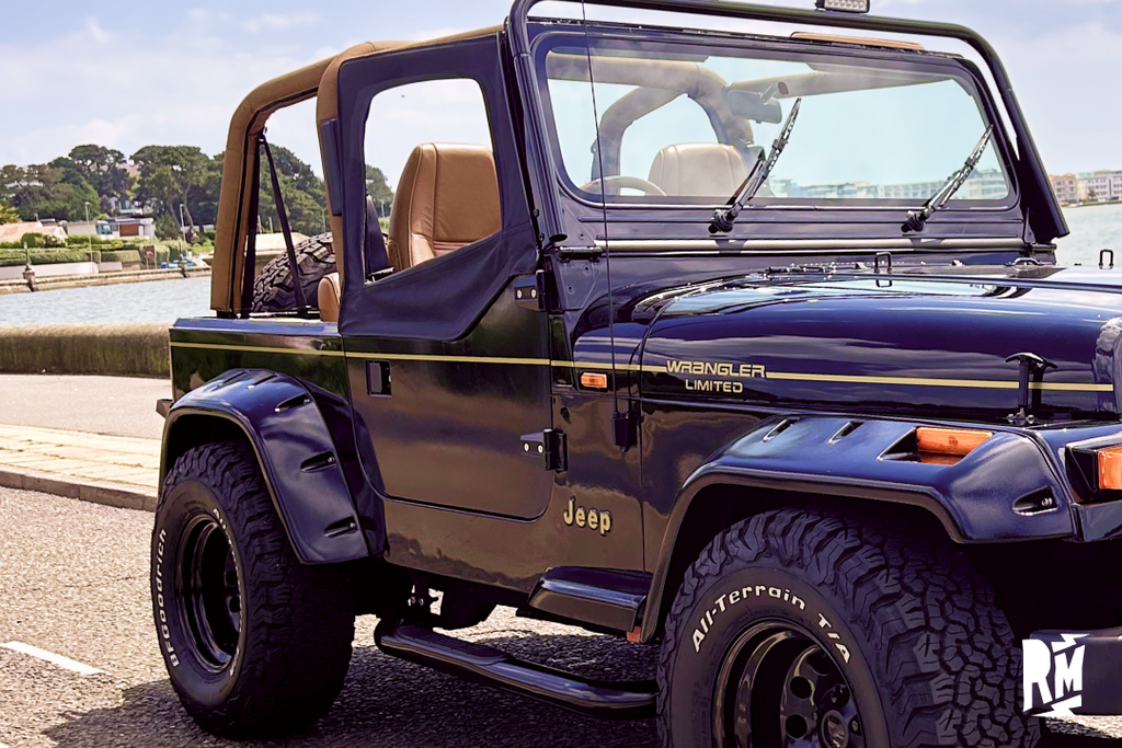 JEEP WRANGLER YJ HALF DOORS PAIR (Designed for model year 1986-1995)